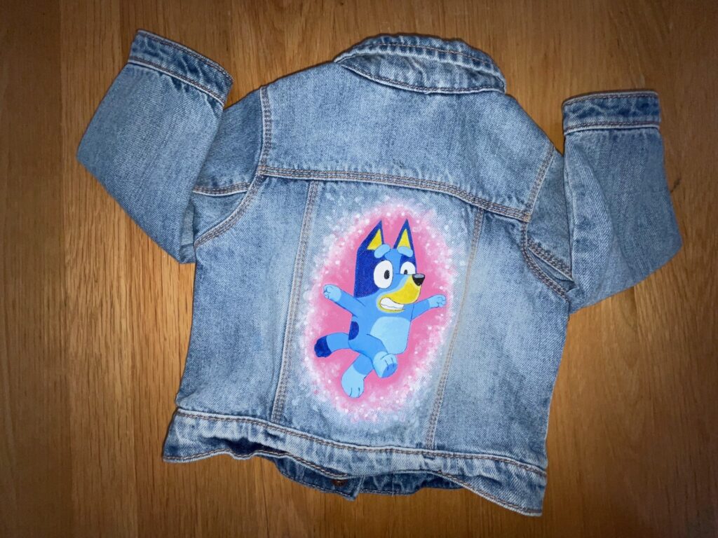 Dance mode Bluey - Age 9-12months Denim Jacket
