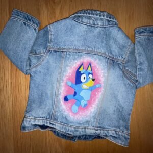 Dance mode Bluey - Age 9-12months Denim Jacket